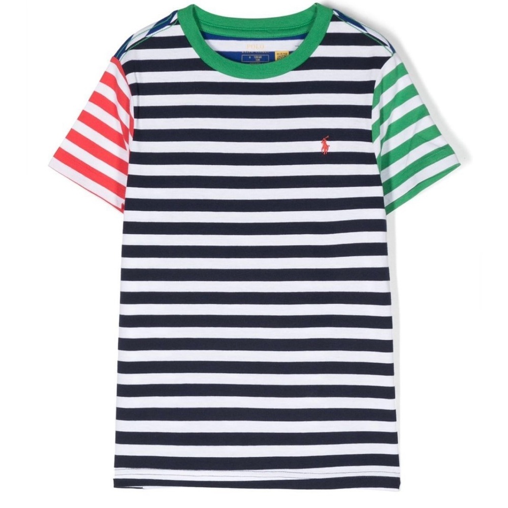 POLO RALPH LAUREN KIDS
striped cotton T-shirt size 4 kids